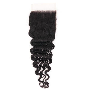 Brazilian Deep Wave HD 4x4 Closure
