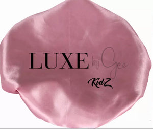 Luxe Kidz Logo Bonnet w/ Drawstring